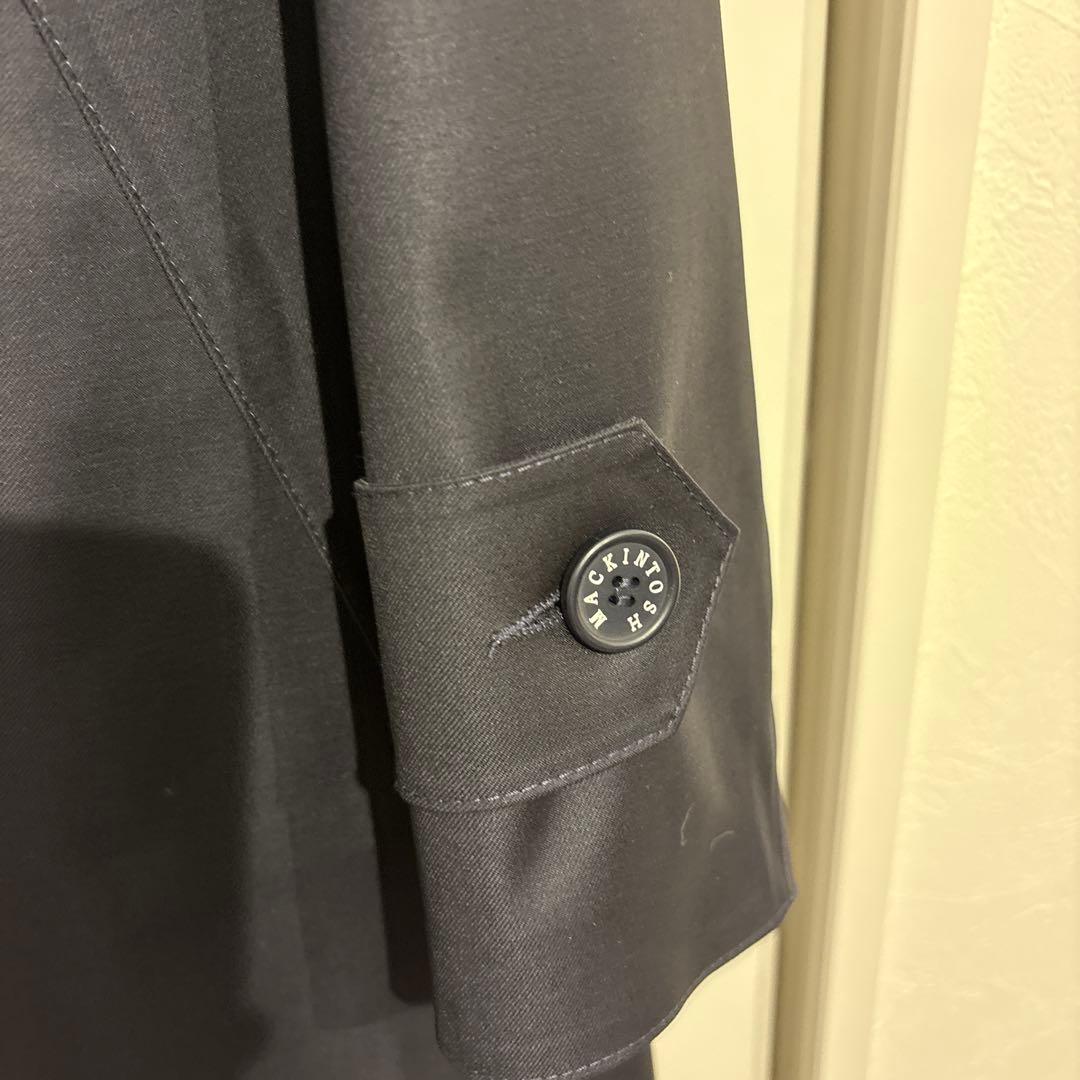 極美品 Mackintosh HYKE ゴム引きトレンチコート サイズ2