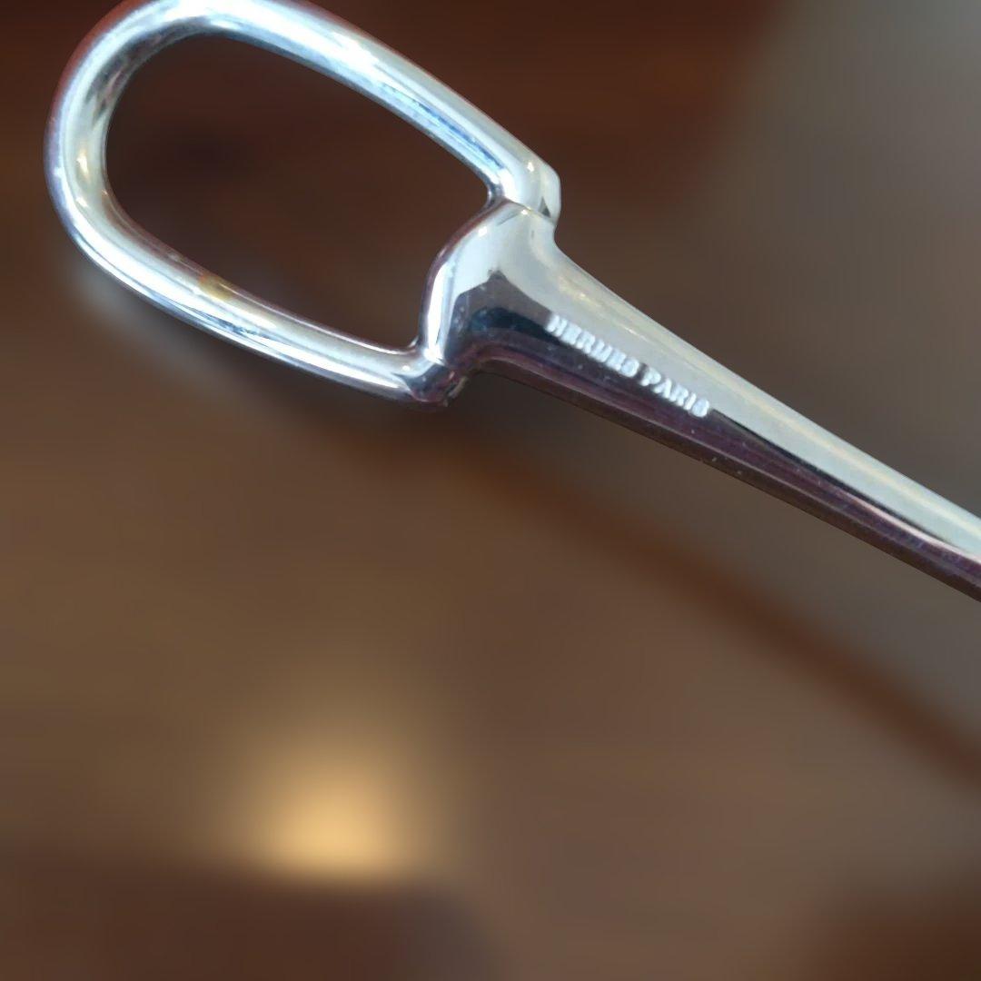 HERMES　サラダサービングスプーン 〈アトラージュ〉 ステンレススティール