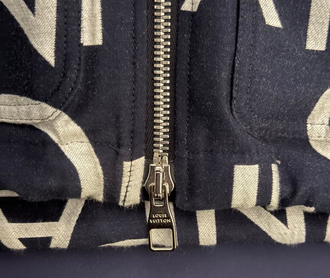 ルイヴィトン　パッカブルギャラクシー　ブルゾンパーカー　ネイビー　S〜Mサイズ