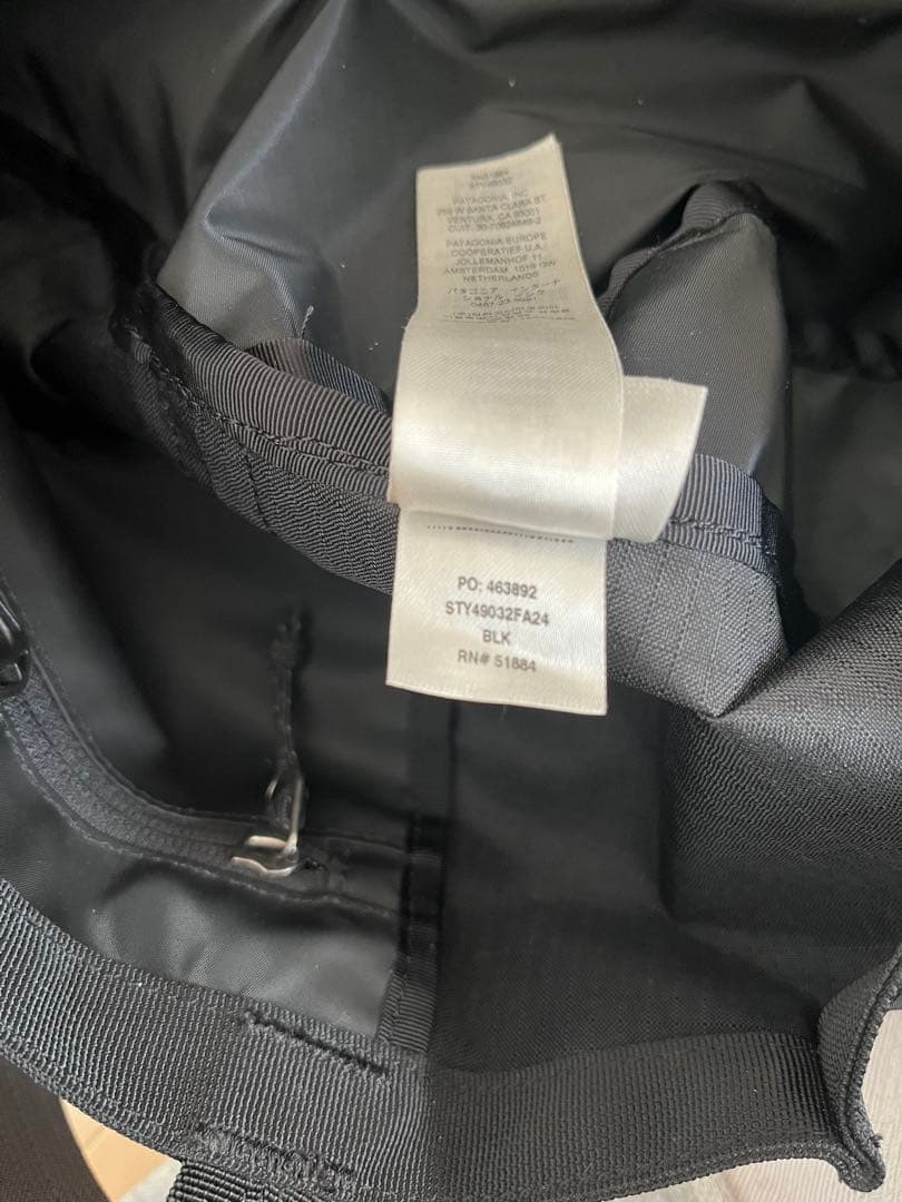 patagonia パタゴニア　トートバッグ　ブラック