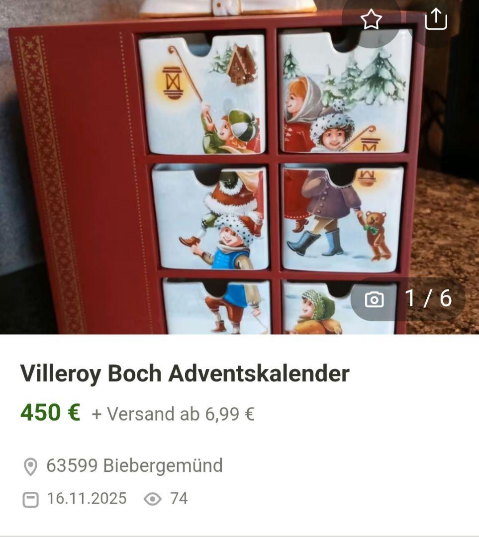 ビレロイ＆ボッホVilleroy & Bochクリスマス コンディション上