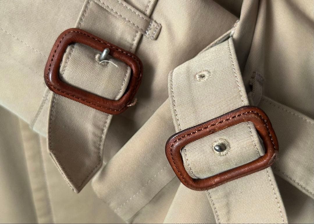 DAKS 90s 本格トレンチコート　チンストラップ　A6