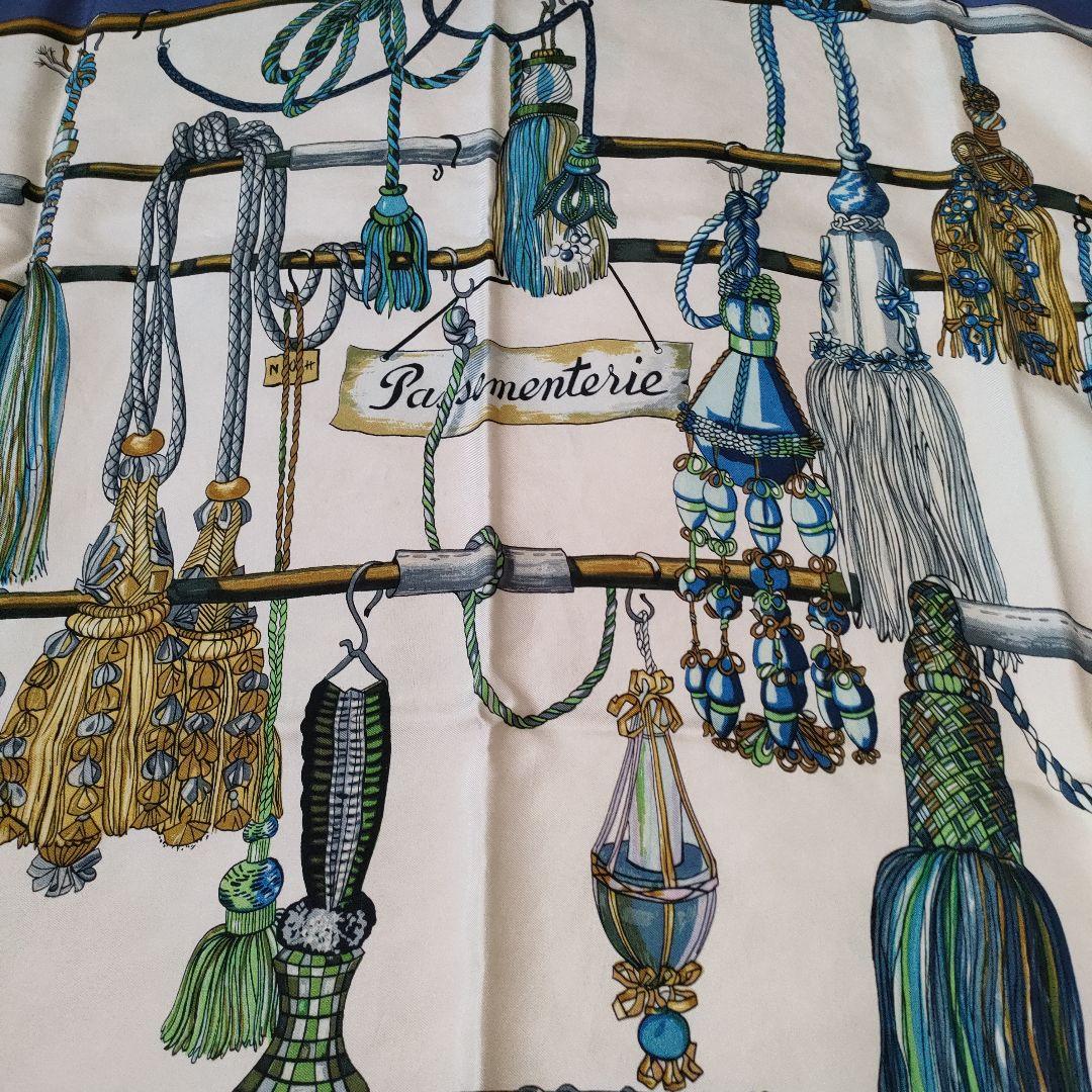 エルメスHERMES カレ90 Pasementerie 【紐飾り】　大判