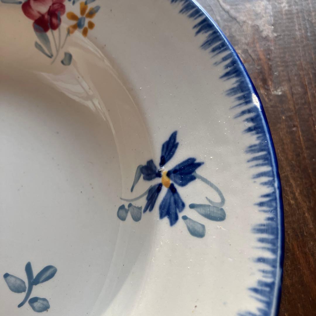 フランスアンティーク　ディゴワンサルグミンヌ マリールー　ディナープレート他4点