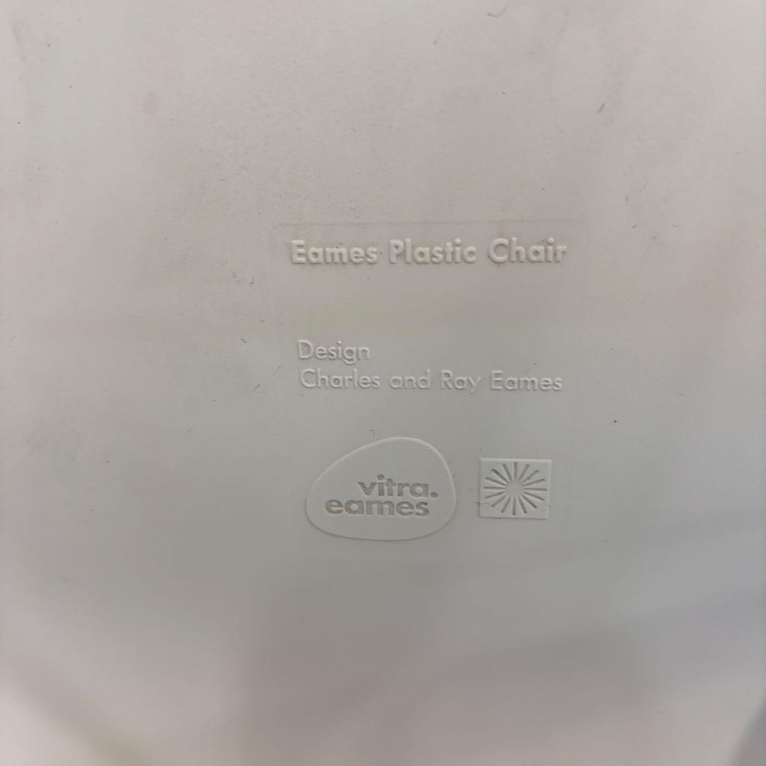 vitra eames チェアー ホワイト ロータイプ イームズ シェルチェア