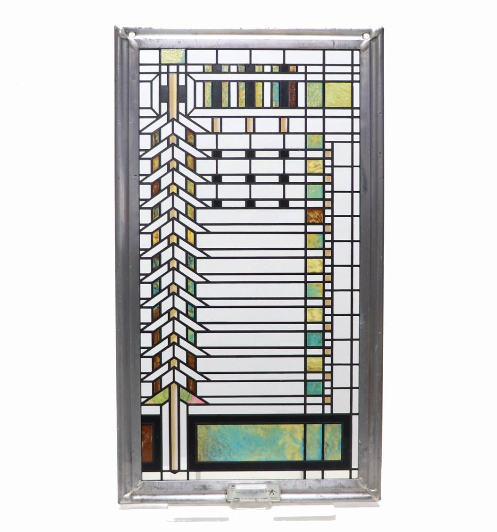 フランク・ロイド・ライト 藤の花 ヴィンテージ ステンドグラス マーティンハウス