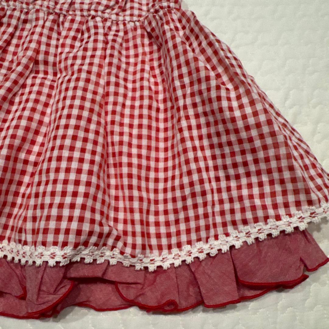 メゾピアノ　80 新品　立体うさぎ　ワンピース　ブルマ　パンツ　Tシャツ　セット