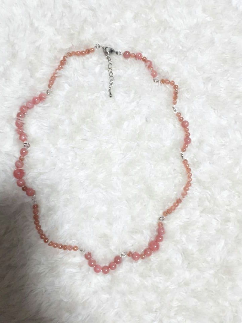 ハンドメイド 　インカロ―ズ 　ネックレス