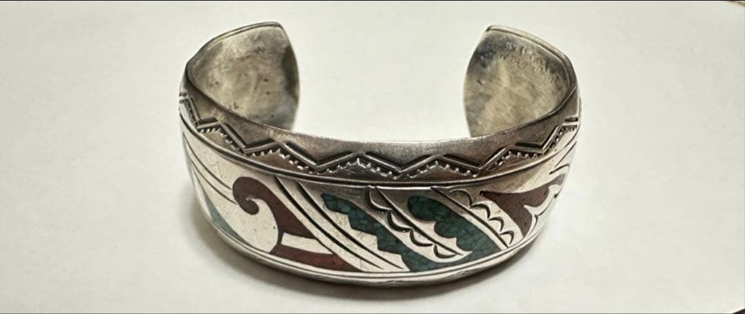 【世界に1点】数原龍友着用タイプ　インディアンジュエリーバングル