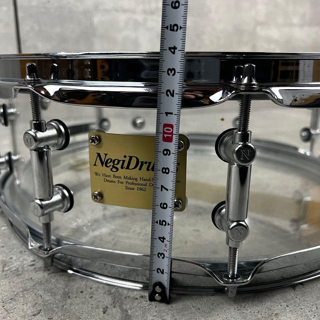 希少 NegiDrums スネアドラム アクリル AK1450P