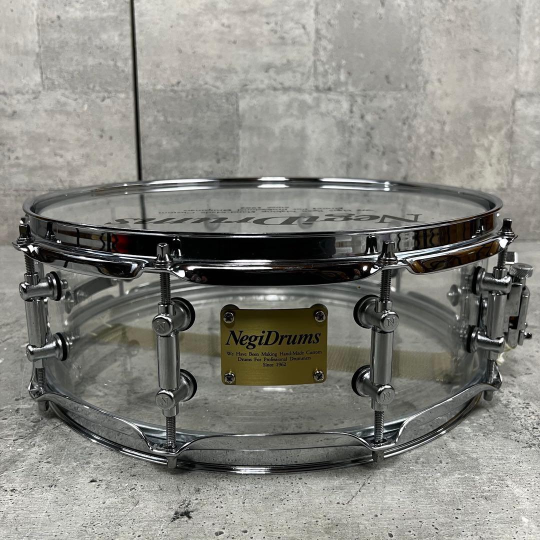 希少 NegiDrums スネアドラム アクリル AK1450P