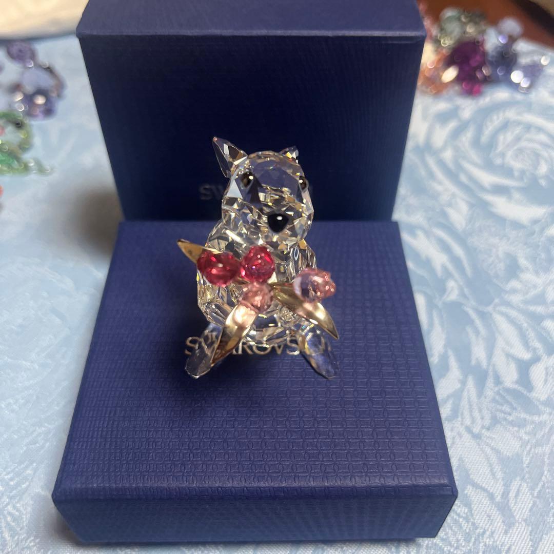 Swarovski クリスタルうさぎ 置物