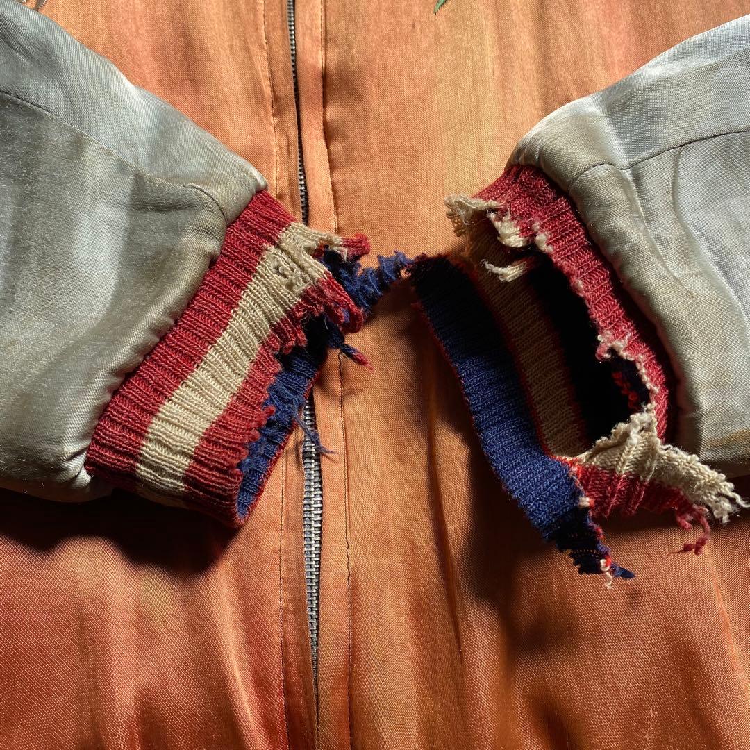 ビッグサイズ 50’s Souvenir Jacket 日本地図 鷹