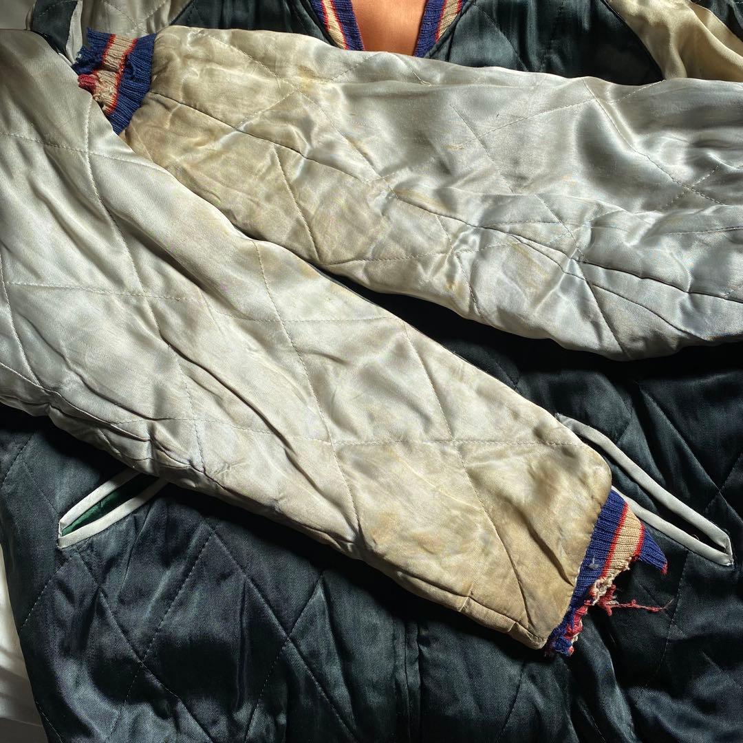 ビッグサイズ 50’s Souvenir Jacket 日本地図 鷹