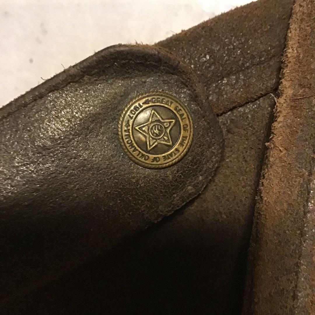 ユーロ　ビンテージ　ダブルライダース　レザー　ステンシル　ペイント　カスタム