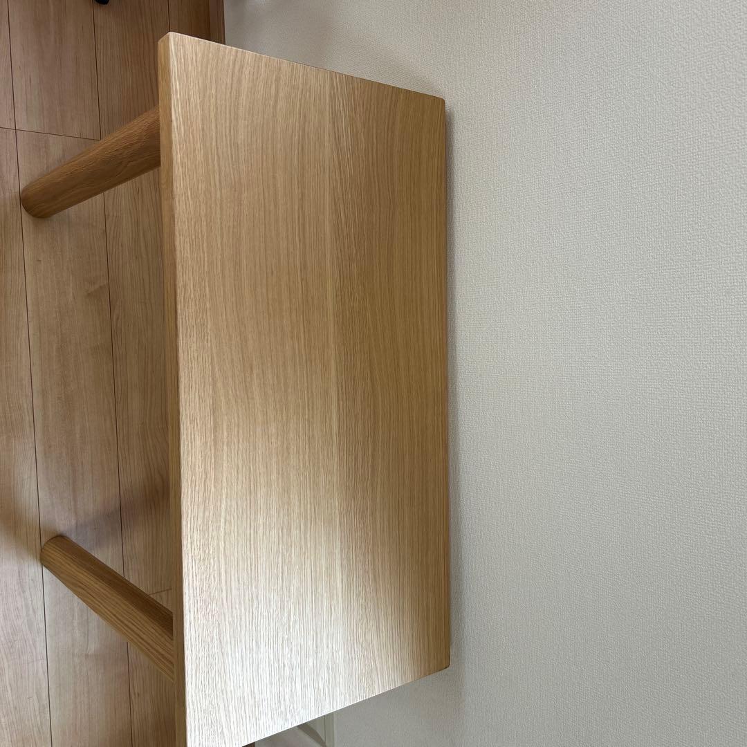 BIGBOSS様無印良品 木製テーブル天板 オーク材 80x40