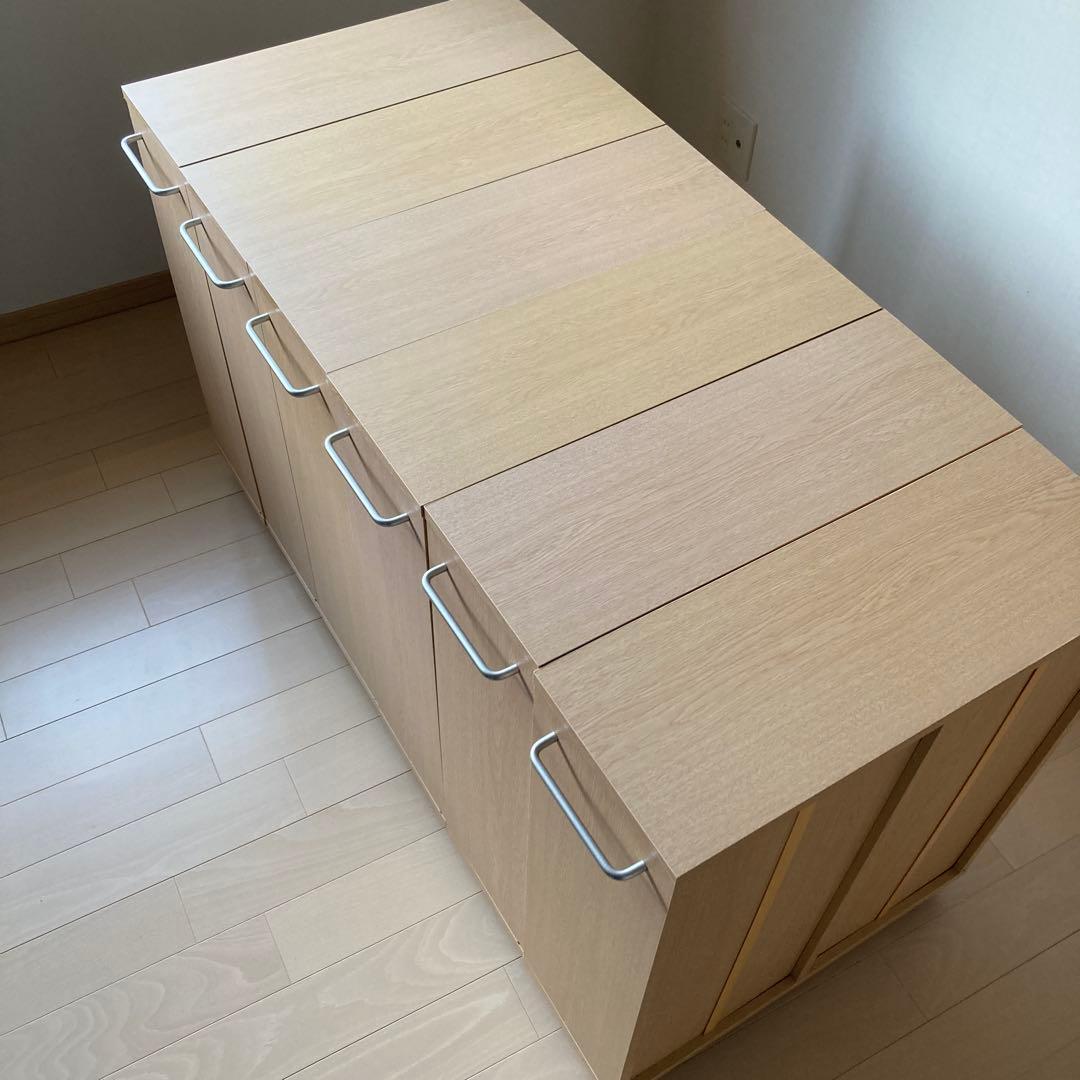 アイリスオーヤマ キャスター付き収納カート×6台のうち3台①