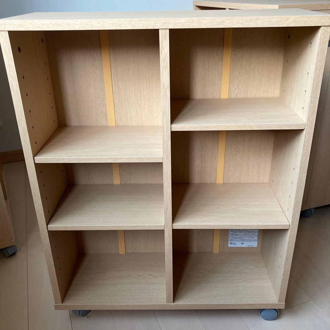 アイリスオーヤマ キャスター付き収納カート×6台のうち3台①