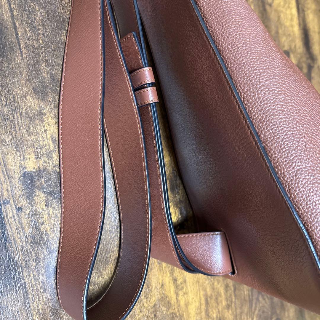 【まりも】LOEWE アントンスリング　ブラウンショルダーバッグ　美品