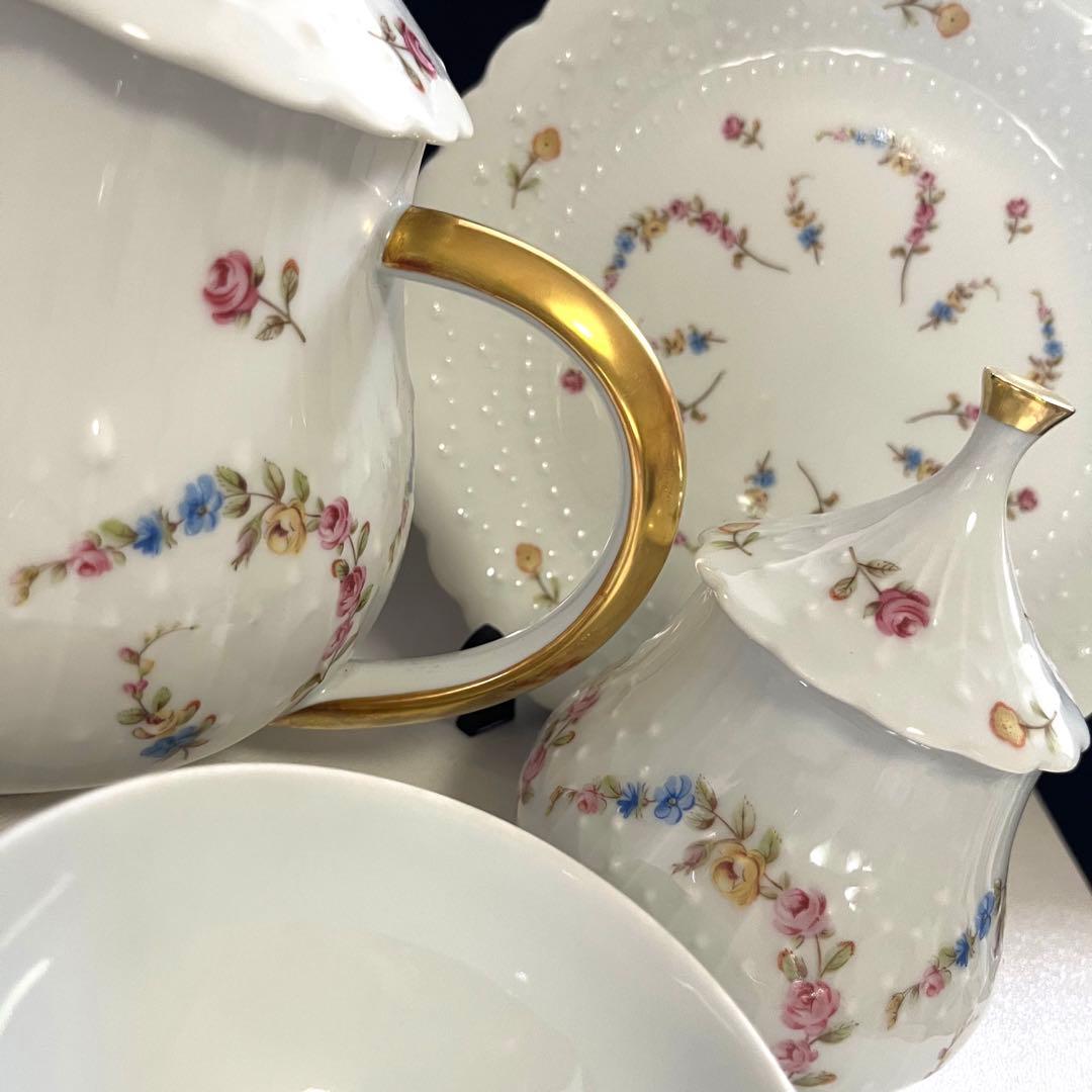 ジョルジュボワイエ　リモージュ  バルカローレ　ティーポット　２人用セット