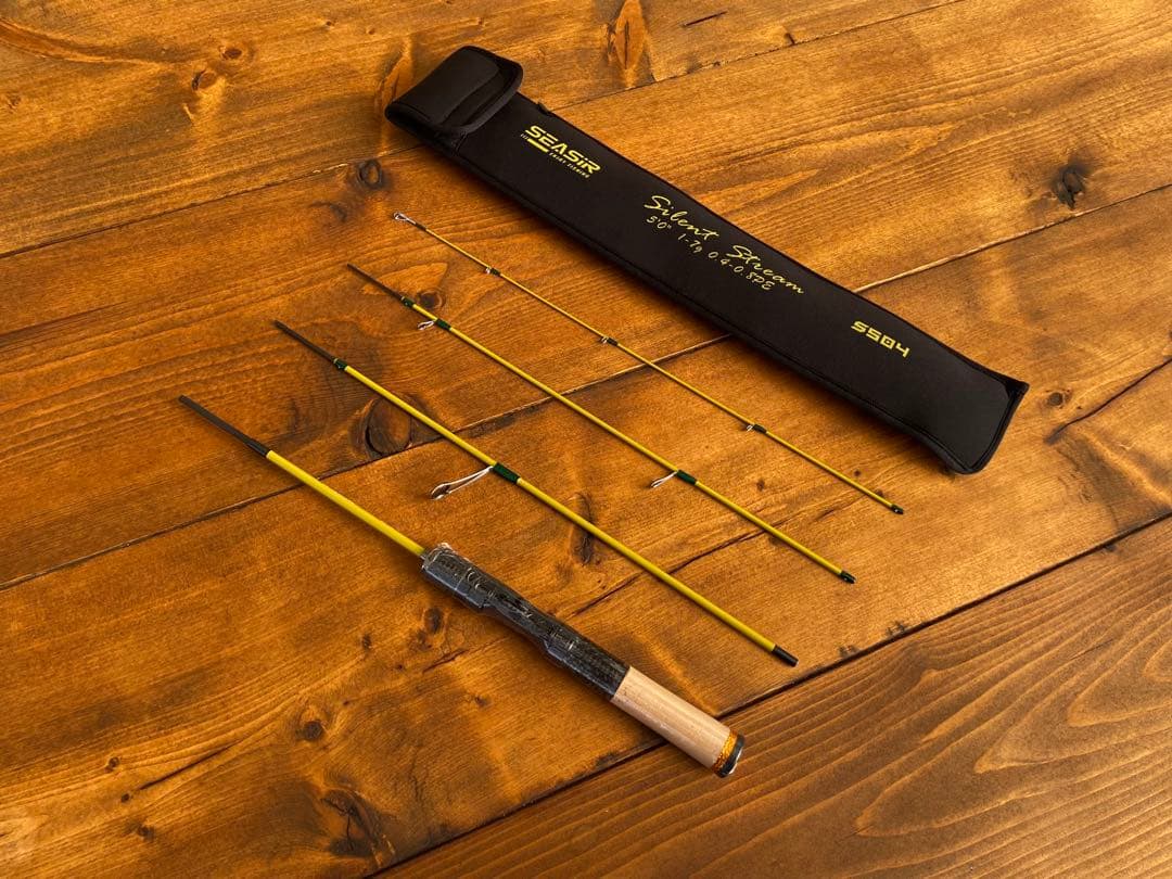 4ピース　パックロッド　トラウトロッド　山女魚　岩魚　コンパクトロッド　渓流釣り