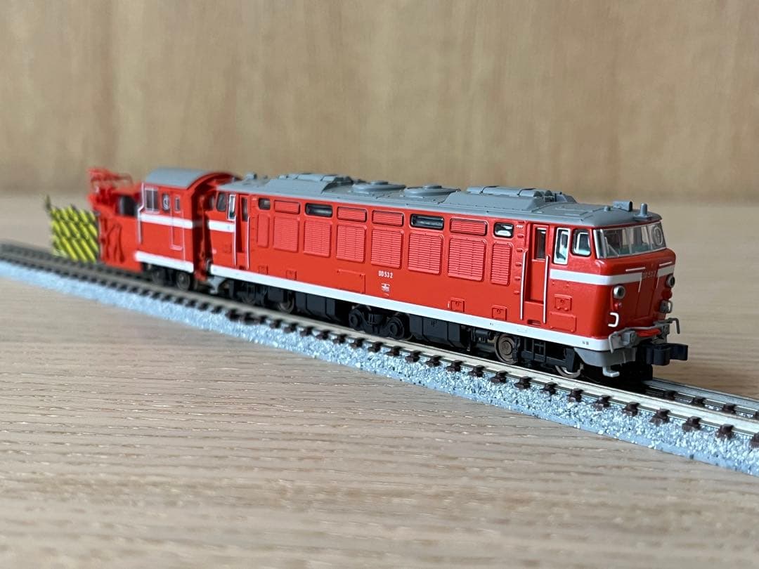 マイクロエース DD53-2 ロータリー除雪機関車 改造後 2両セット