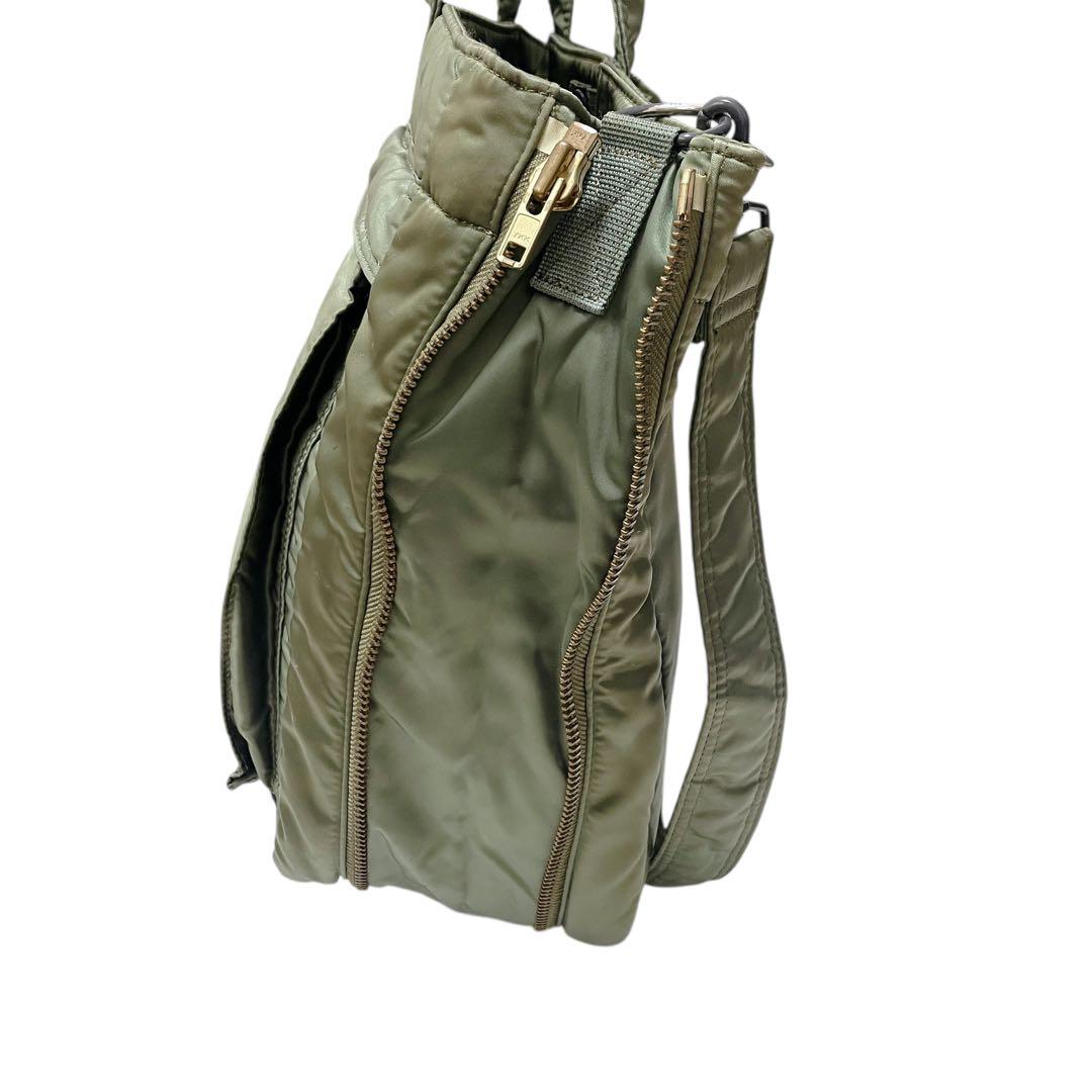 PORTER タンカー　トートバッグ　2way セージグリーン 希少