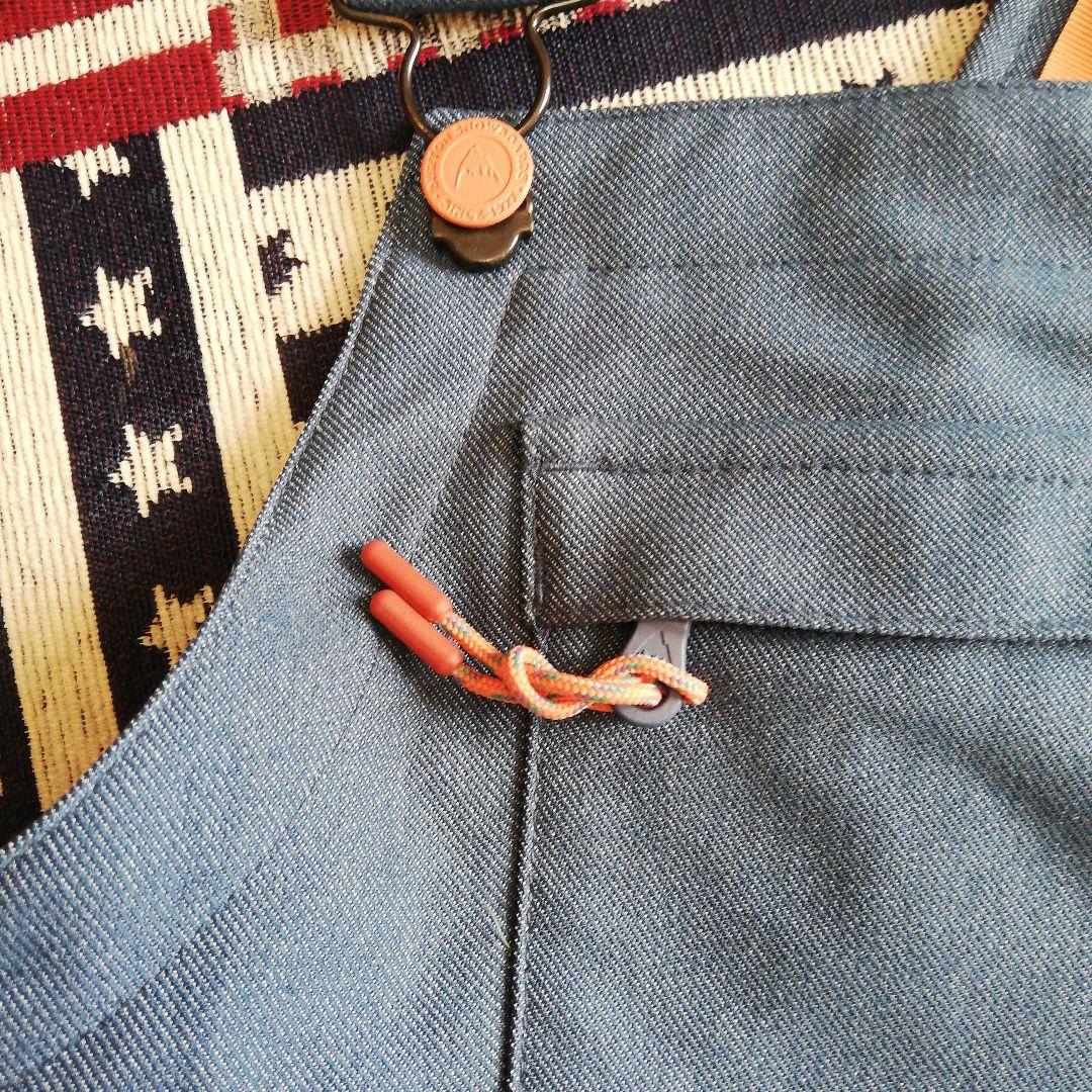 burton バートン　デニム調　ビブパンツ　つなぎ　レディース　S