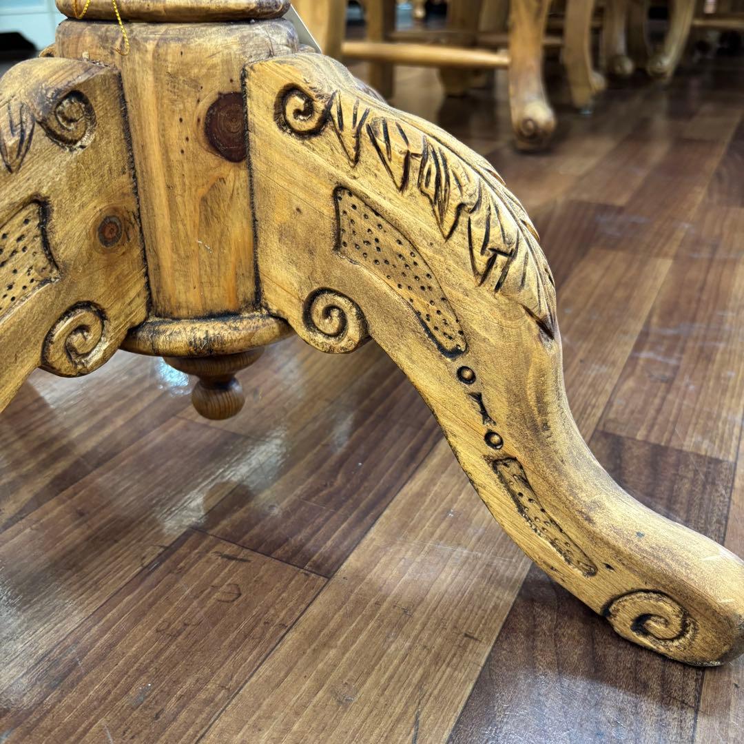 フランス田舎家具 カントリー家具 コーヒーテーブル100%リサイクル杉材