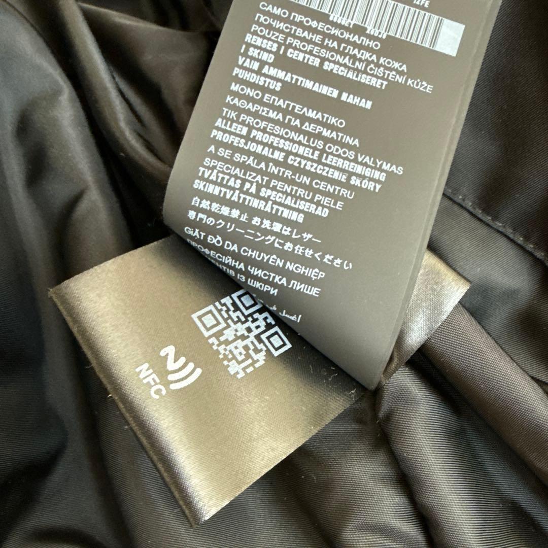 【美品】PRADA ラフシモンズ21aw ナッパレザー ボンバージャケット