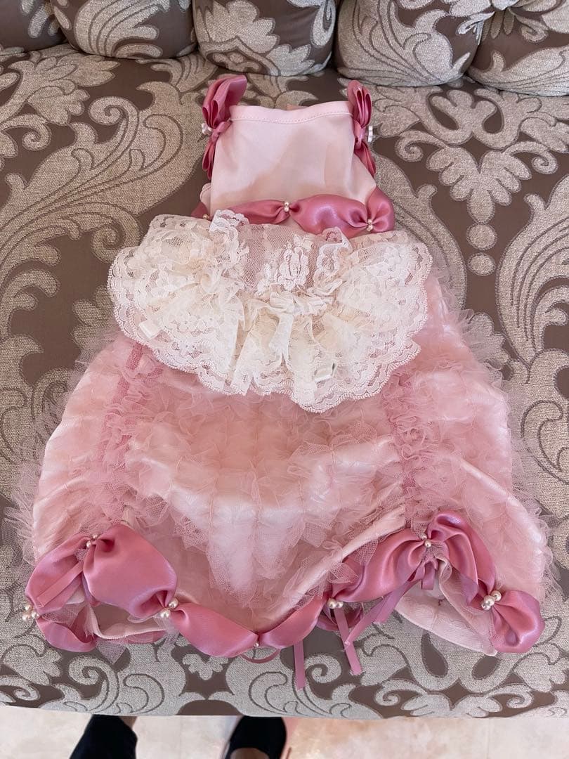 ミミーメリー ミラクルドレープ ドッグドレス [2way dress]