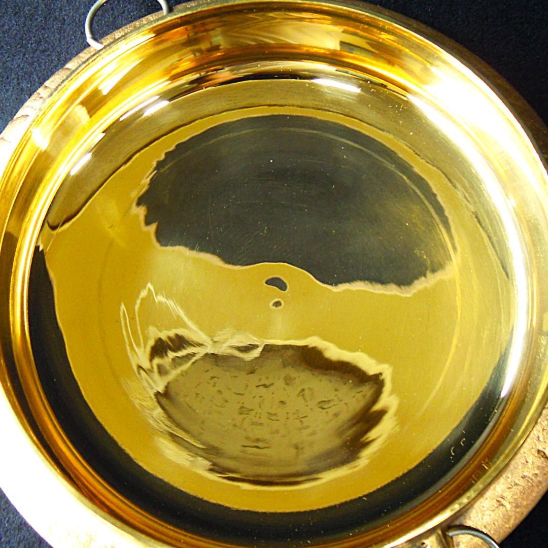 平井鋳造所 砲金鍋 すき焼鍋 1867g 在銘 未使用 栞 稀少な外箱も綺麗です