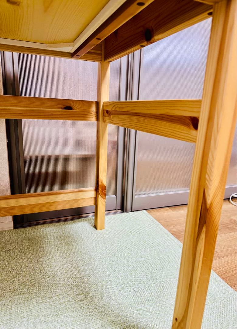 【美品】無印良品 MUJI パイン材 デスク 幅86×奥58×高70