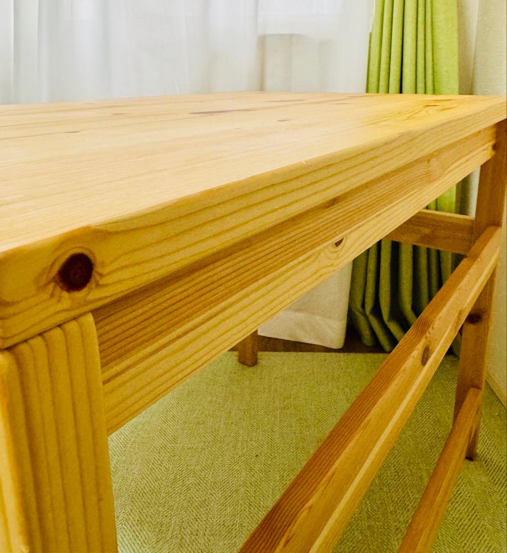 【美品】無印良品 MUJI パイン材 デスク 幅86×奥58×高70