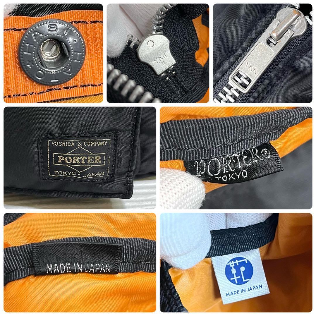 ✨極美品✨☘️PORTER☘️✨ボディバッグ✨ウエストバッグ✨タンカー✨