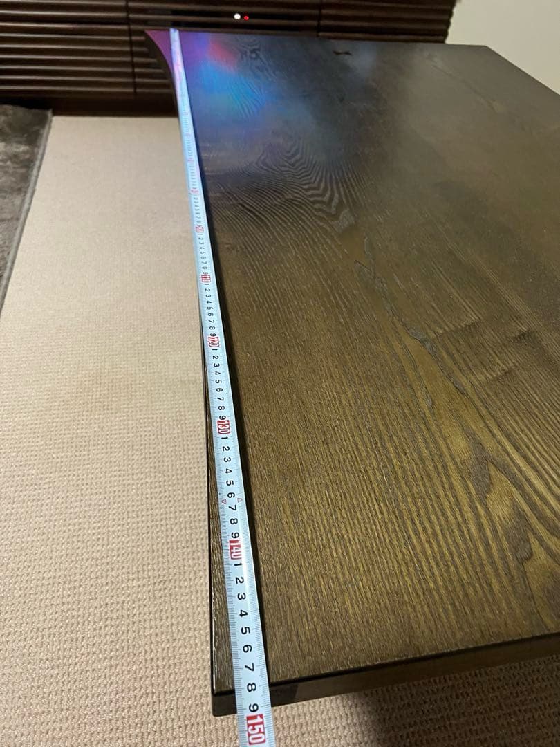 日美 家具調こたつ 西陣150木製こたつ 幅150㎝ｘ奥行90㎝ｘ高さ35.5㎝