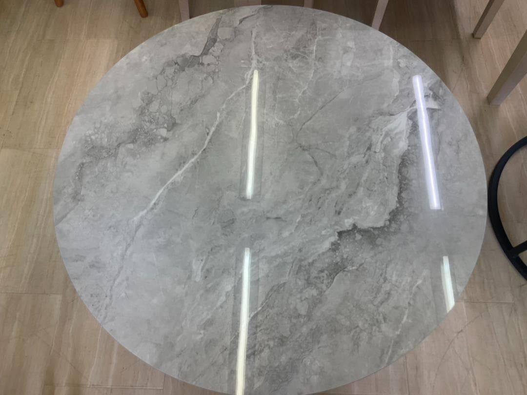 大理石風　ネストテーブル　テーブルセット　丸　円　テーブル　ホワイト　白　大理石