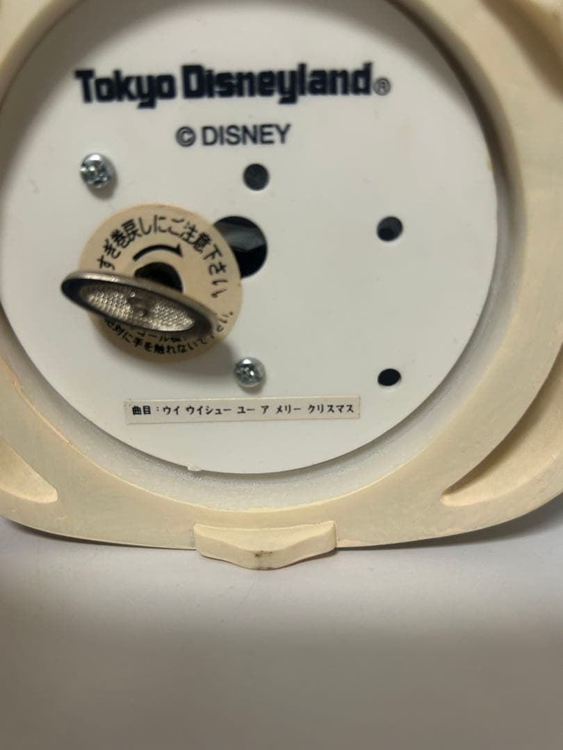 ディズニーランド　クリスマス　1998 ディズニーランドクリスマスオルゴール