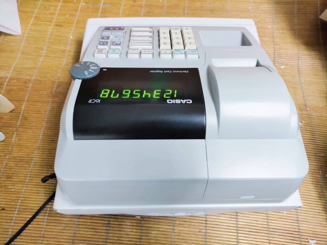 カシオレジスター　16CR　簡単便利特殊　送料込　811444