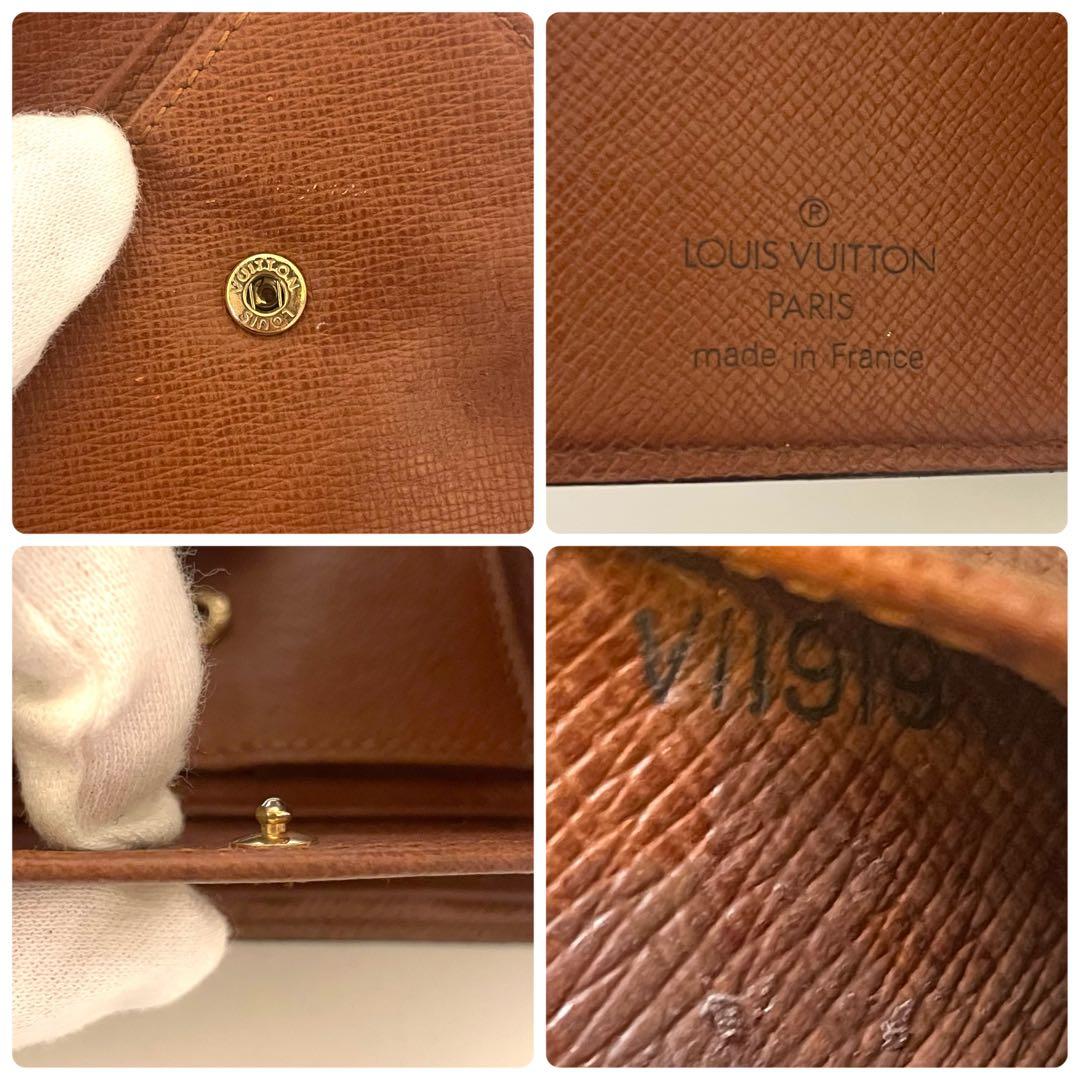 ✨️超極美品級✨️ルイヴィトン マルコ 二つ折り財布 ポルトフォイユ モノグラム