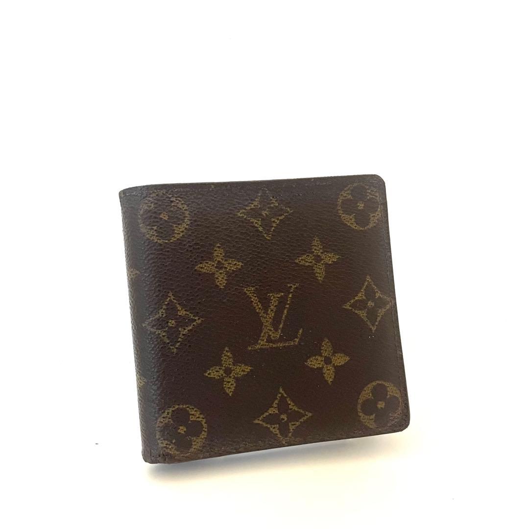 ✨️超極美品級✨️ルイヴィトン マルコ 二つ折り財布 ポルトフォイユ モノグラム