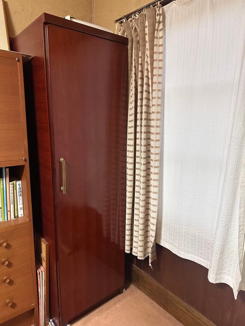 木製本棚　アンティーク　飾り棚　ヴィンテージ　キャビネット　昭和レトロ　チェスト