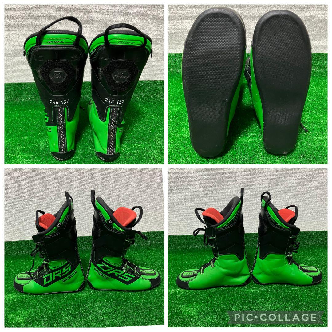 DALBELLO　スキーブーツ　DRS130　24.5　左ソール欠品　比較的綺麗