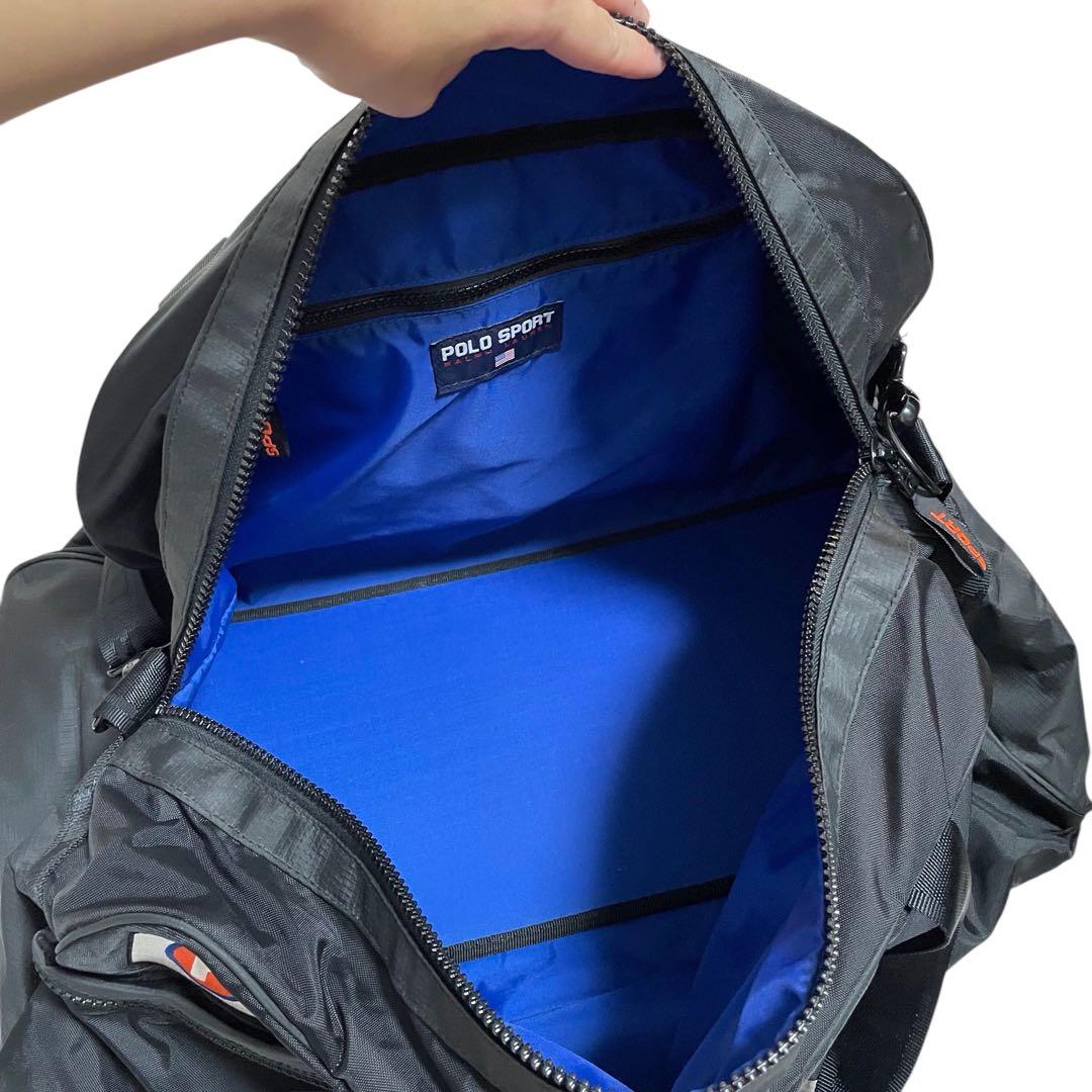 美品✨POLO SPORT ポロスポーツ ボストンバッグ 旅行バッグ 黒