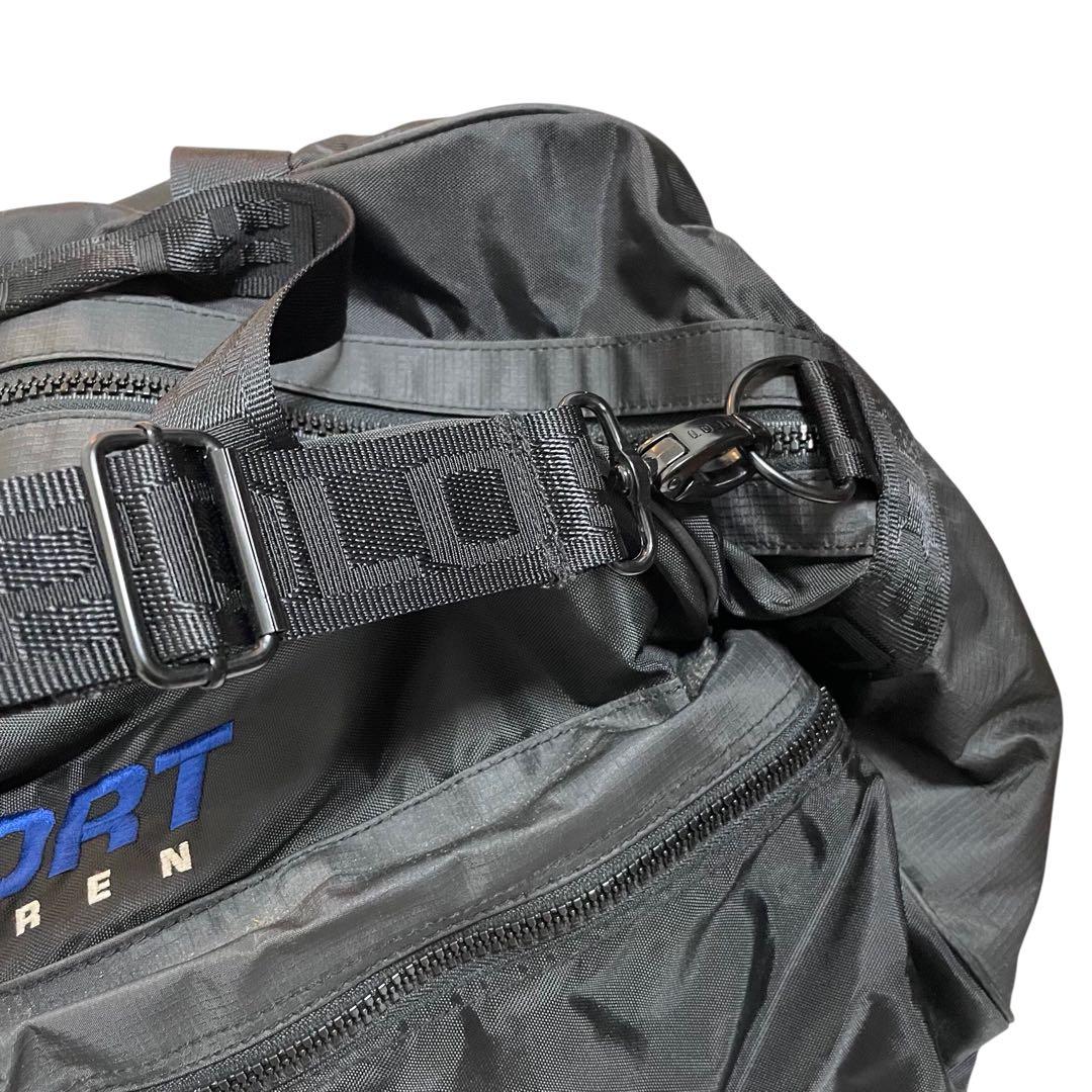 美品✨POLO SPORT ポロスポーツ ボストンバッグ 旅行バッグ 黒