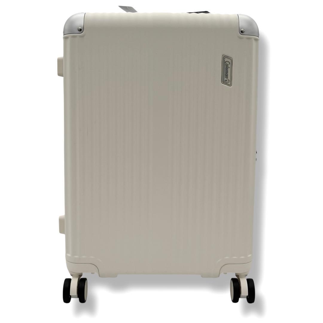 未使用タグ付 Coleman キャリーケース Mサイズ 60L 69L ホワイト