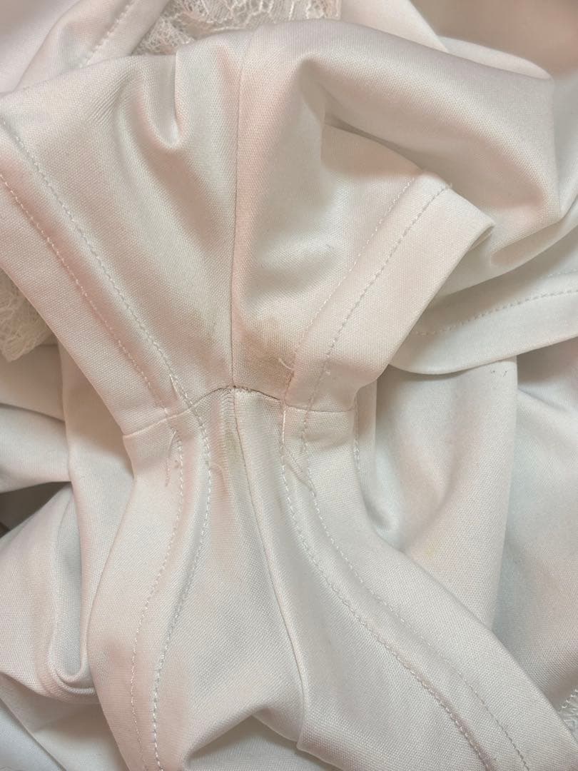 リズリサ はしごリボンギンガムティアードスカパン ピンク　（説明文見てください）