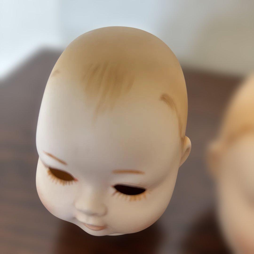 SANKYO 1980 ドールヘッド 3個セット