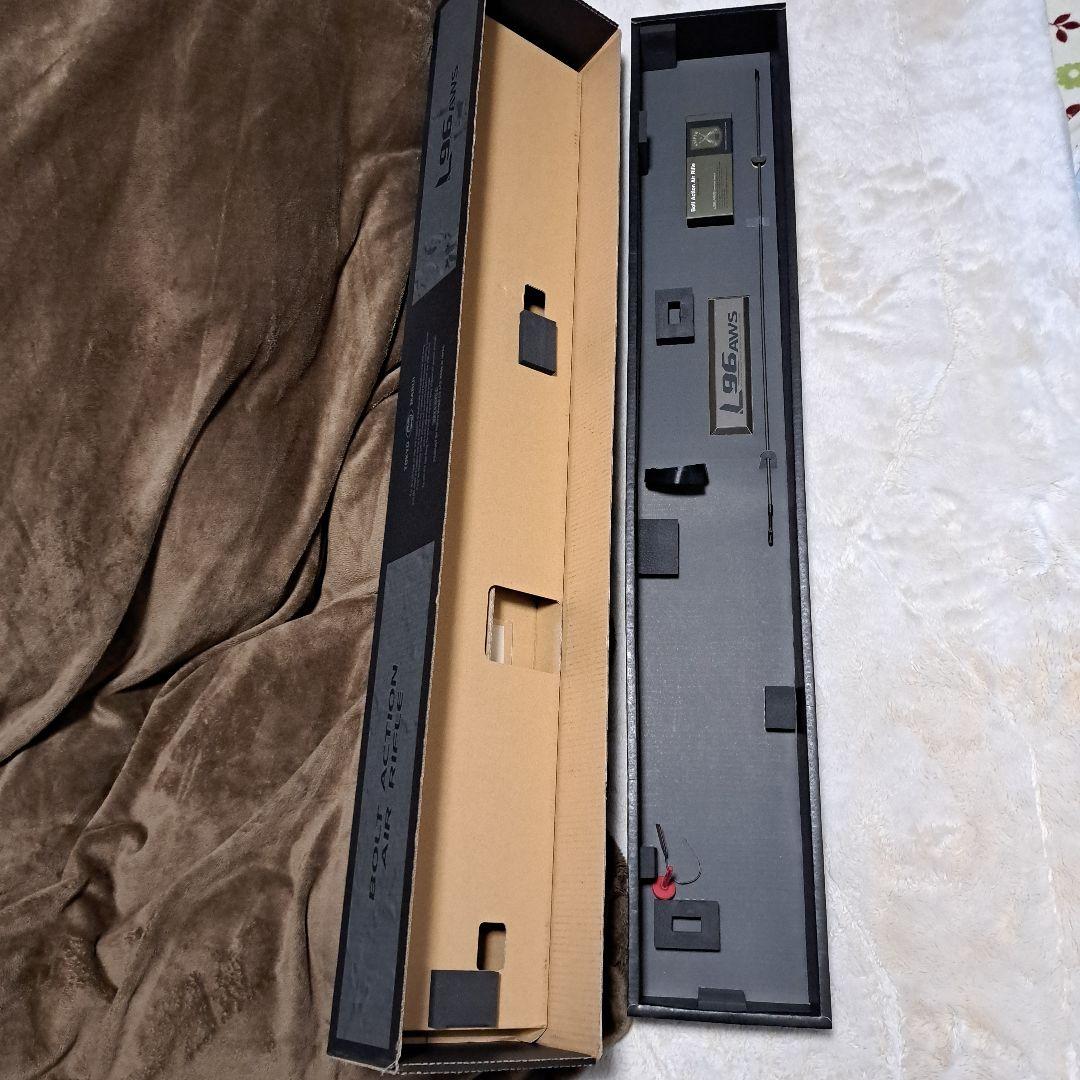 東京マルイ　L96 AWS エアコッキングライフル ブラック　付属品色々