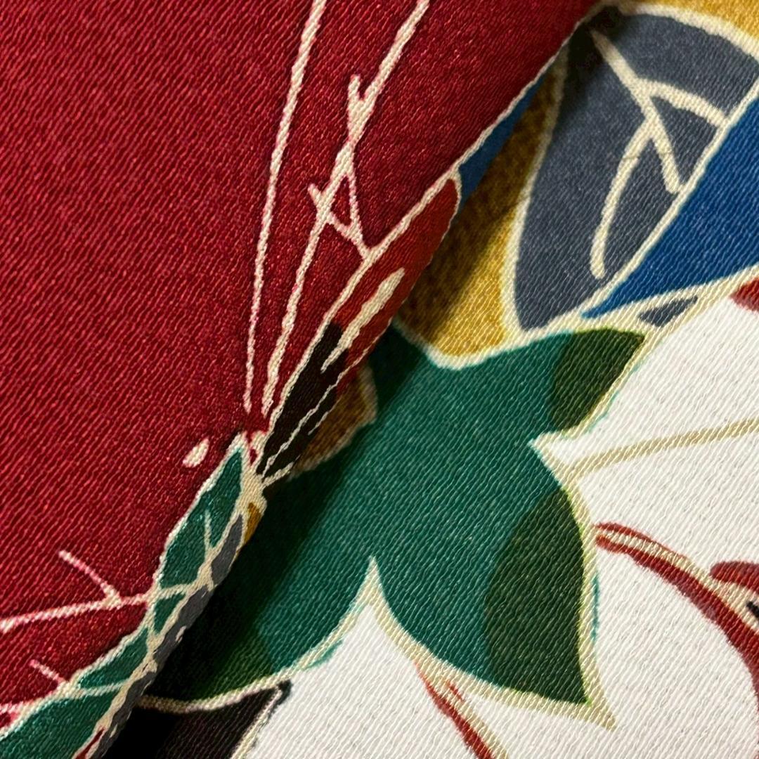 KP1782 振袖 身丈163cm 正絹 着物 成人式